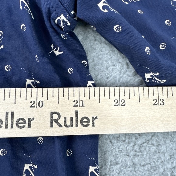 Polo Ralph Lauren Polo Men Medium Blue Anchors Nautical Embroidered‎ R67 - Picture 6 of 16